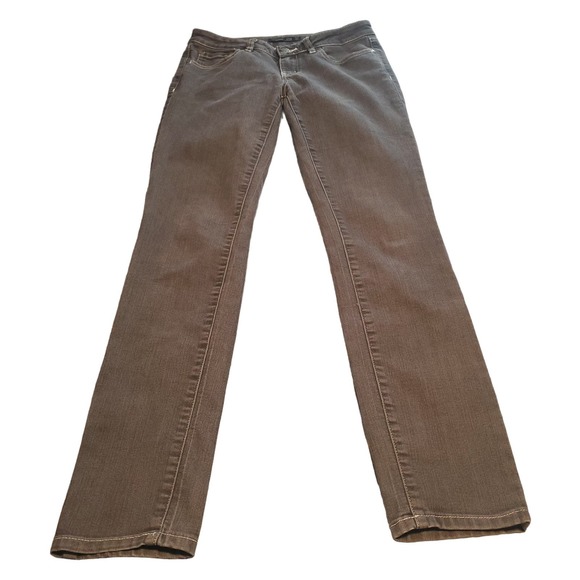 prAna Jeans Size 2/26 (28x30) Kayla Gray Denim Stretch W4117TL Organic Cotton - Picture 1 of 10